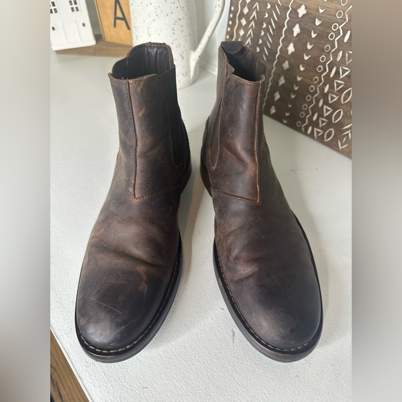 Wolverine Brown Leather Men's Boots - Picture 3 of 9